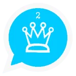 Blue WhatsApp